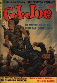 Cover for G.I. Joe (Ziff-Davis, 1951 series) #20