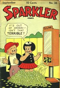 Cover Thumbnail for Sparkler Comics (United Feature, 1941 series) #v4#12 (36)