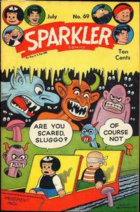 Cover Thumbnail for Sparkler Comics (United Feature, 1941 series) #v7#9 (69)