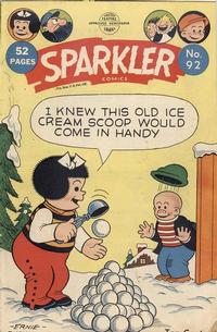 Cover Thumbnail for Sparkler Comics (United Feature, 1941 series) #92