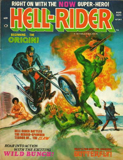 Cover for Hell Rider (Skywald, 1971 series) #1