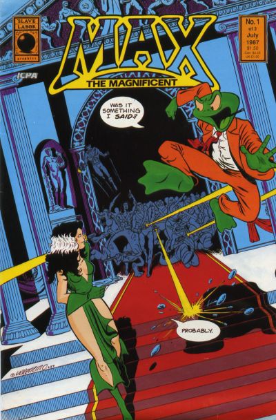 Cover for Max the Magnificent (Slave Labor, 1987 series) #1