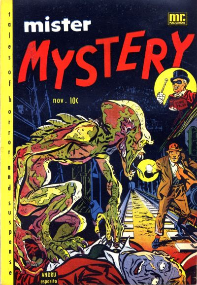 Cover for Mister Mystery (Stanley Morse, 1951 series) #2