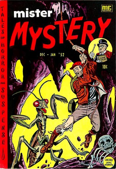 Cover for Mister Mystery (Stanley Morse, 1951 series) #3