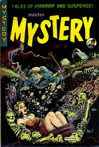 Cover for Mister Mystery (Stanley Morse, 1951 series) #7