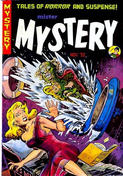Cover for Mister Mystery (Stanley Morse, 1951 series) #8