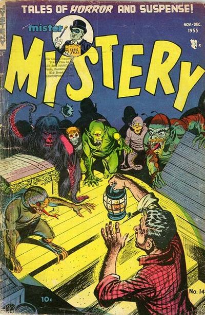 Cover for Mister Mystery (Stanley Morse, 1951 series) #14