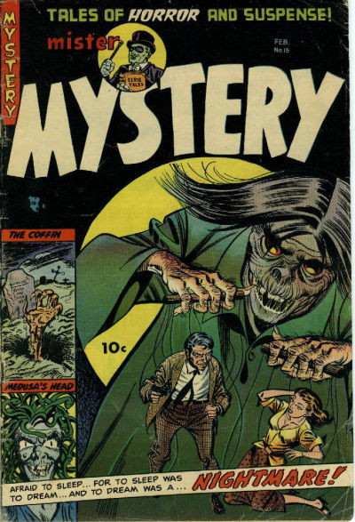Cover for Mister Mystery (Stanley Morse, 1951 series) #15