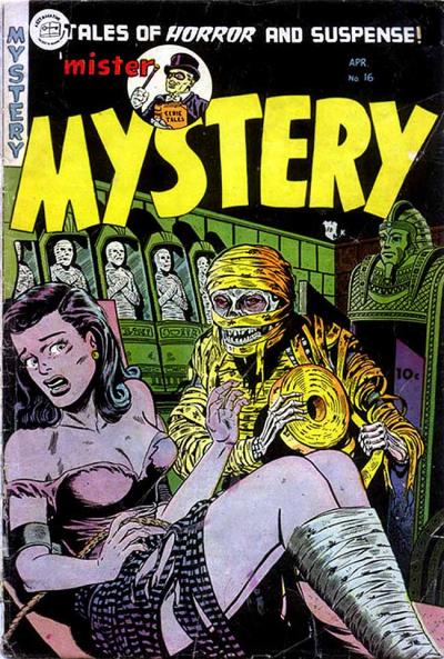 Cover for Mister Mystery (Stanley Morse, 1951 series) #16