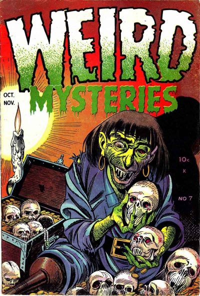 Cover for Weird Mysteries (Stanley Morse, 1952 series) #7