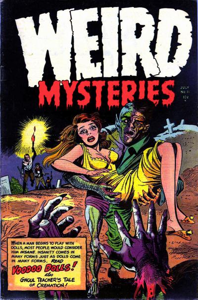 Cover for Weird Mysteries (Stanley Morse, 1952 series) #11