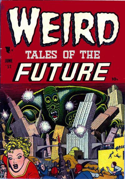 Cover for Weird Tales of the Future (Stanley Morse, 1952 series) #2