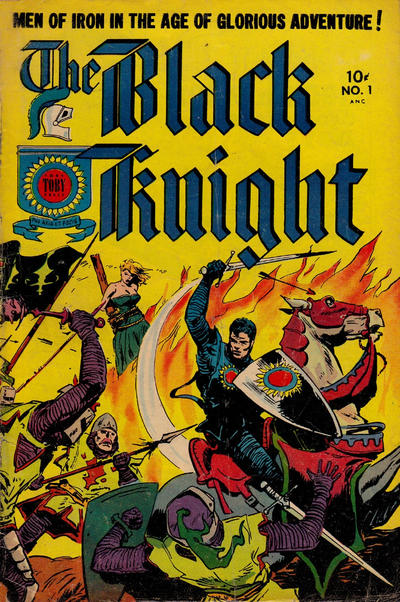 Cover for The Black Knight (Toby, 1953 series) #1