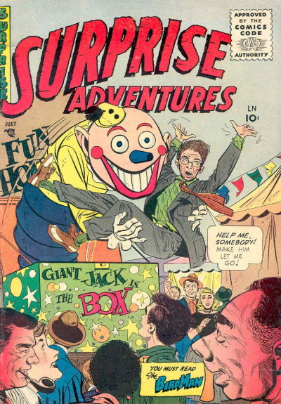 Cover for Surprise Adventures (Sterling, 1955 series) #5