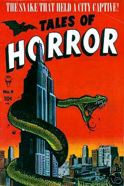 Cover for Tales of Horror (Toby, 1952 series) #8