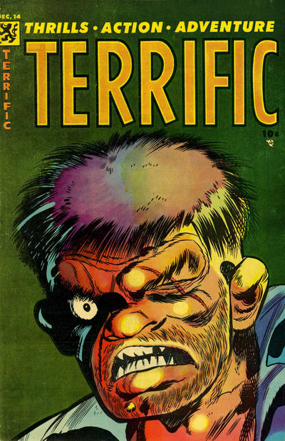 Cover for Terrific (Comic Media, 1954 series) #14