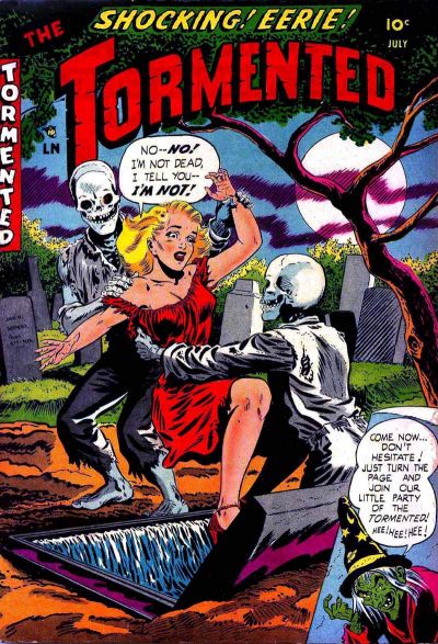 Cover for The Tormented (Sterling, 1954 series) #1