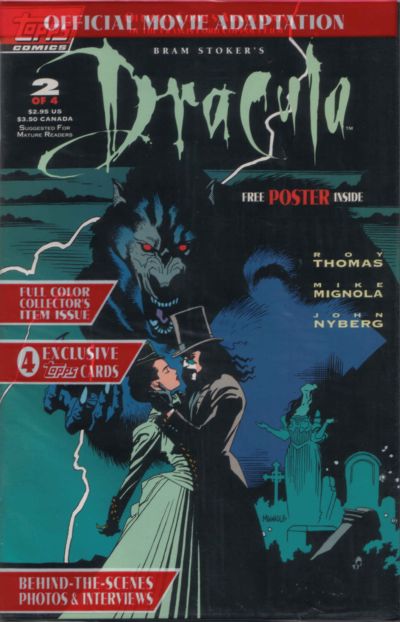 Cover for Bram Stoker's Dracula (Topps, 1992 series) #2
