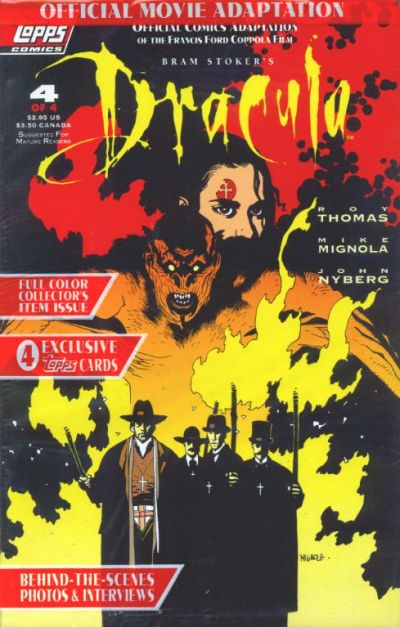 Cover for Bram Stoker's Dracula (Topps, 1992 series) #4