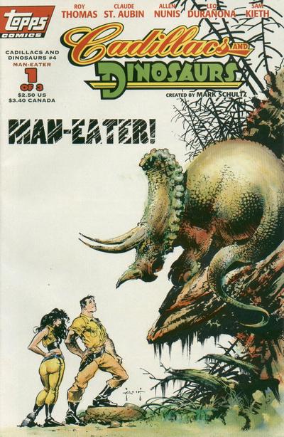 Cover for Cadillacs and Dinosaurs (Topps, 1994 series) #4 [Special Collectors Edition]