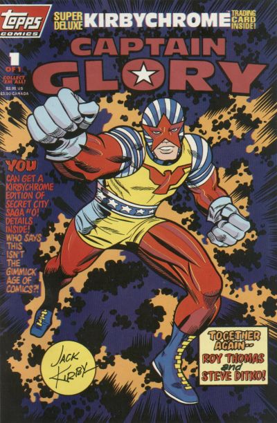 Cover for Captain Glory (Topps, 1993 series) #1