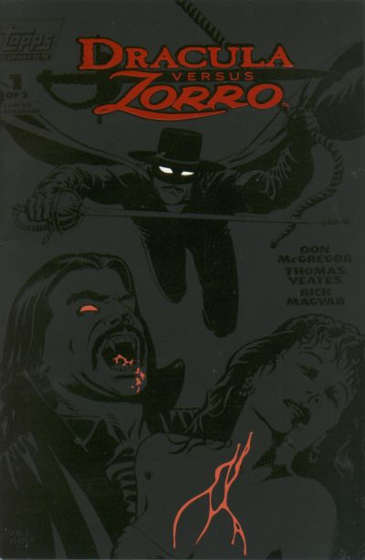 Cover for Dracula Versus Zorro (Topps, 1993 series) #1