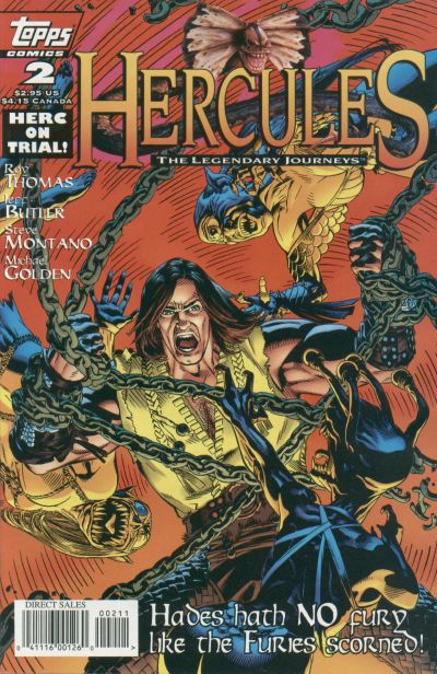 Cover for Hercules: The Legendary Journeys (Topps, 1996 series) #2