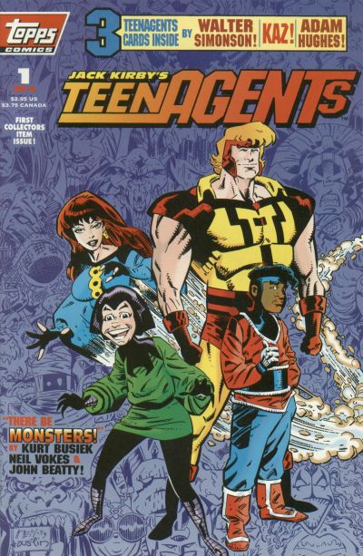 Cover for Jack Kirby's TeenAgents (Topps, 1993 series) #1