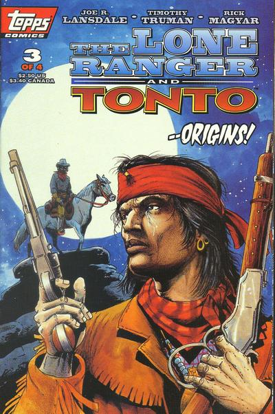 Cover for The Lone Ranger and Tonto (Topps, 1994 series) #3