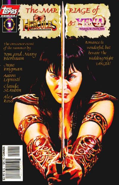Cover for The Marriage of Hercules and Xena (Topps, 1998 series) #1