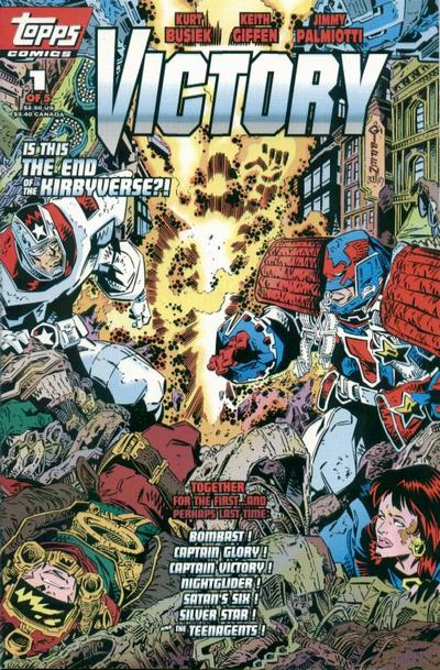 Cover for Victory (Topps, 1994 series) #1 [Keith Giffen]