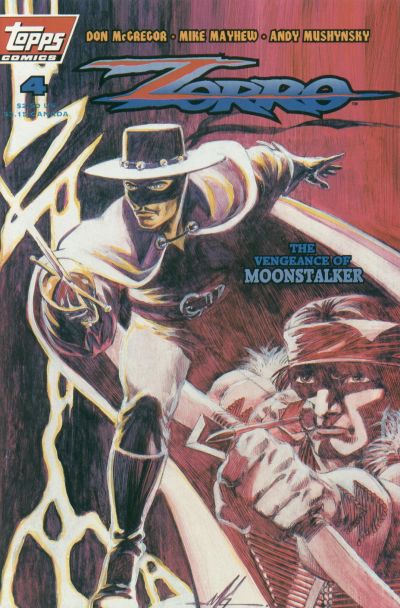 Cover for Zorro (Topps, 1993 series) #4