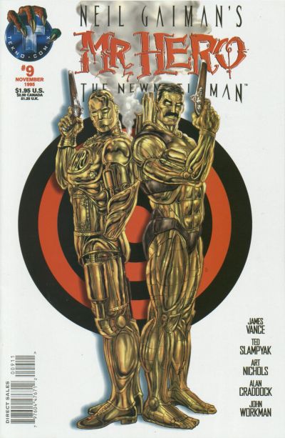 Cover for Neil Gaiman's Mr. Hero - The Newmatic Man (Big Entertainment, 1995 series) #9