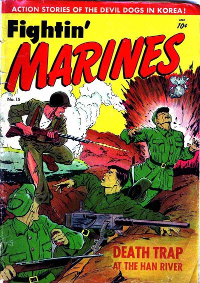 Cover for Fightin' Marines (St. John, 1951 series) #15