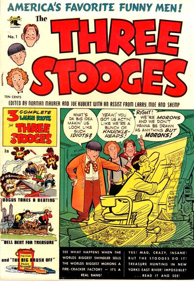 Cover for The Three Stooges (St. John, 1953 series) #1