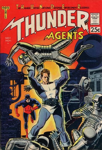 Cover for T.H.U.N.D.E.R. Agents (Tower, 1965 series) #1
