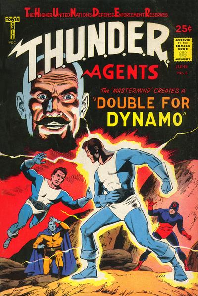 Cover for T.H.U.N.D.E.R. Agents (Tower, 1965 series) #5