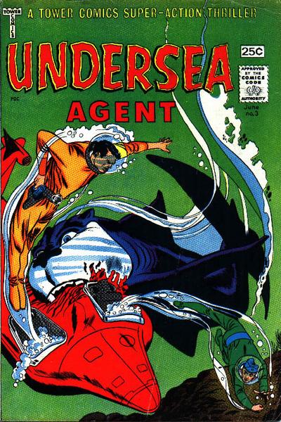 Cover for Undersea Agent (Tower, 1966 series) #3