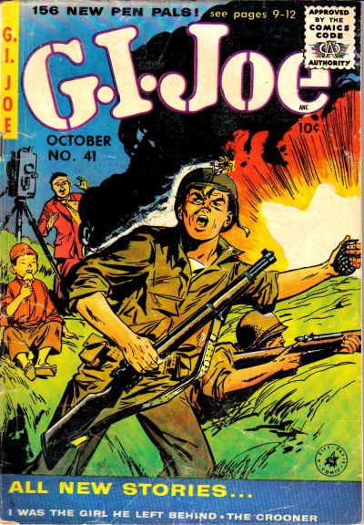 Cover for G.I. Joe (Ziff-Davis, 1951 series) #41