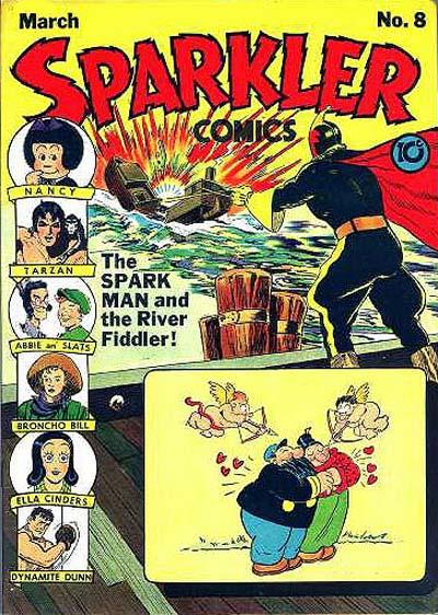 Cover for Sparkler Comics (United Feature, 1941 series) #v2#8 (8)