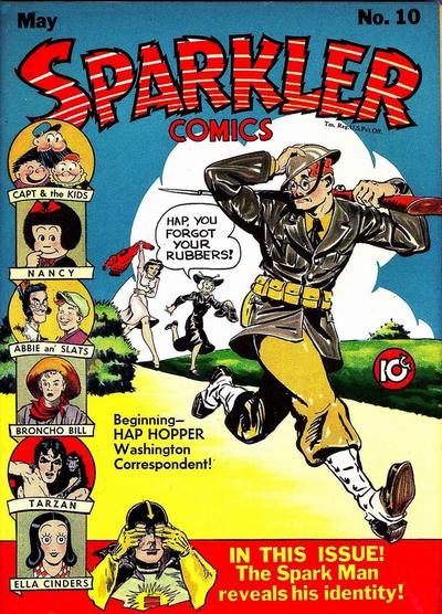 Cover for Sparkler Comics (United Feature, 1941 series) #v2#10