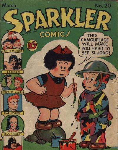 Cover for Sparkler Comics (United Feature, 1941 series) #v3#8 (20)