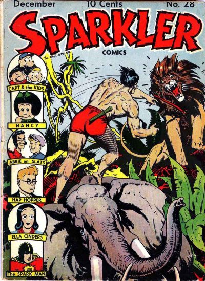 Cover for Sparkler Comics (United Feature, 1941 series) #v4#4 (28)