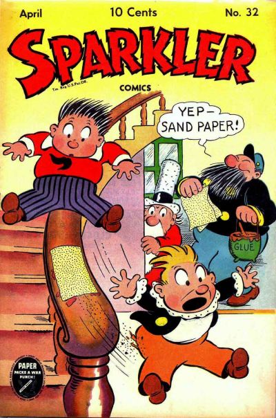 Cover for Sparkler Comics (United Feature, 1941 series) #v4#8 (32)