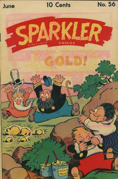 Cover for Sparkler Comics (United Feature, 1941 series) #v6#8 (56)