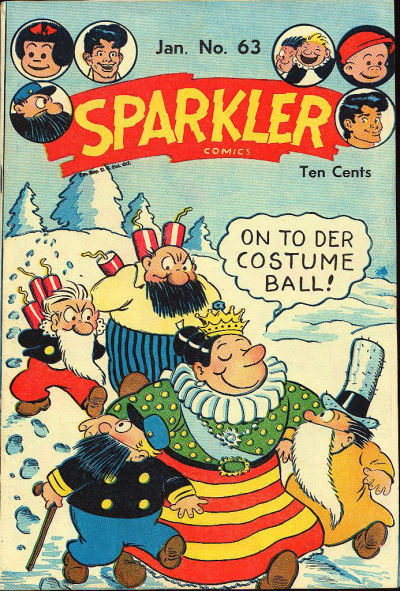 Cover for Sparkler Comics (United Feature, 1941 series) #v7#3 (63)