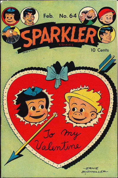 Cover for Sparkler Comics (United Feature, 1941 series) #v7#4 (64)