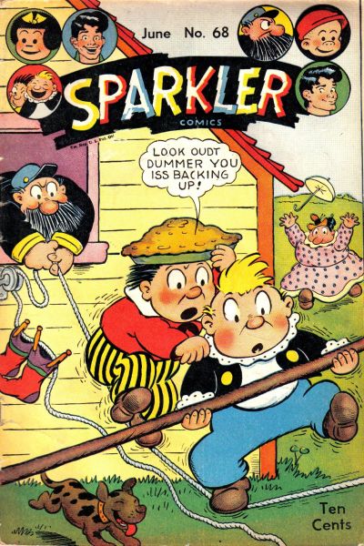 Cover for Sparkler Comics (United Feature, 1941 series) #v7#8 (68)