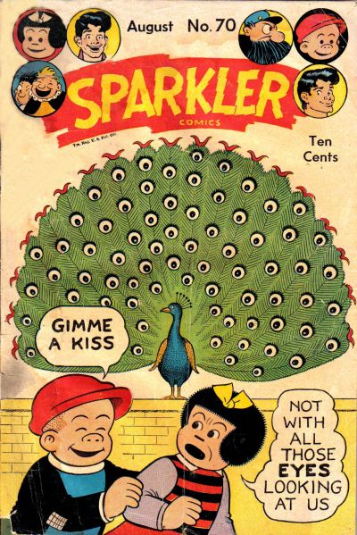 Cover for Sparkler Comics (United Feature, 1941 series) #v7#10 (70)