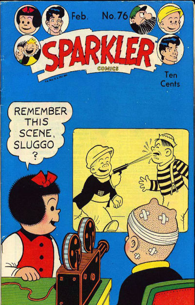 Cover for Sparkler Comics (United Feature, 1941 series) #v8#4 (76)